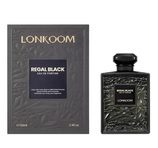 Lonkoom Regal Black For Men 100 ML - Image 3